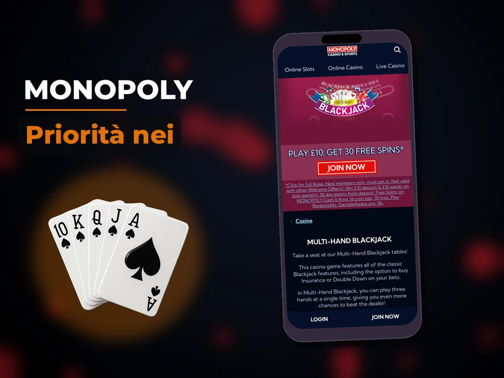 Monopoly - Priorità nei