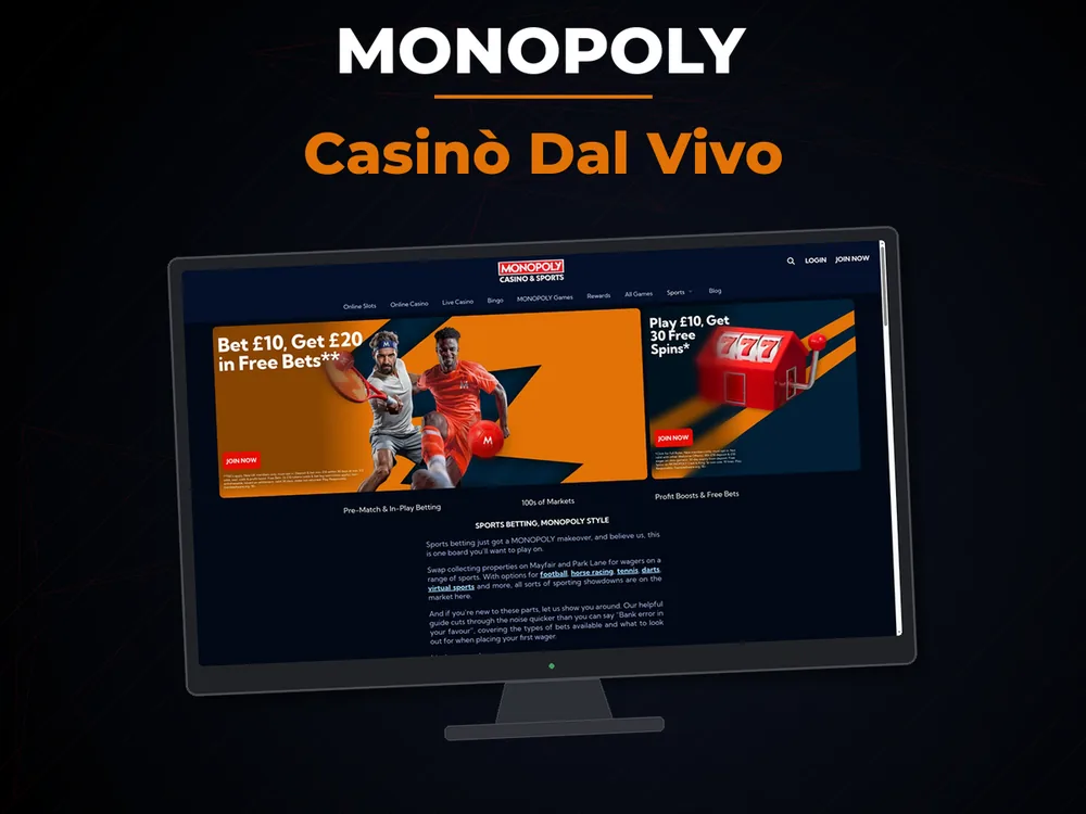 Monopoly - Casinò Dal Vivo