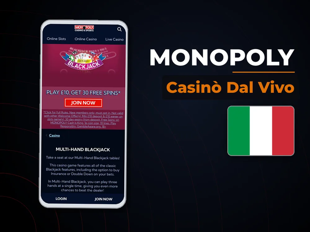 Monopoly - Casinò Dal Vivo