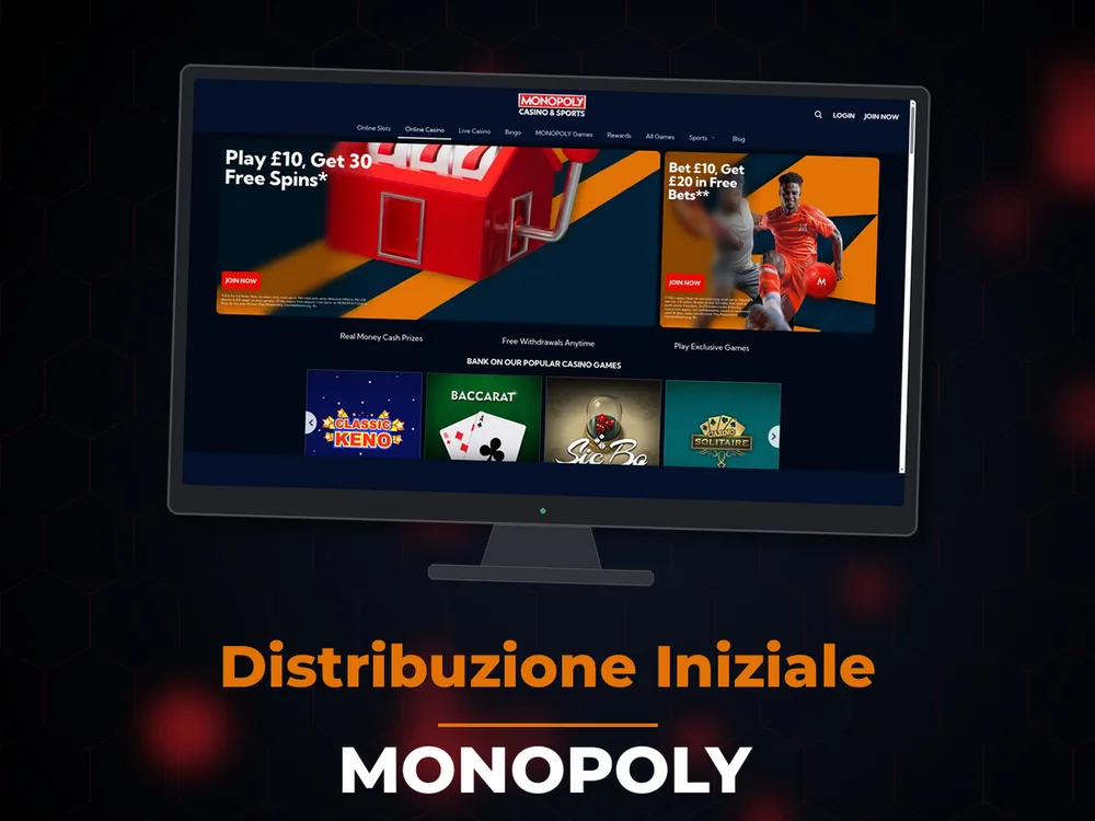 Monopoly - Distribuzione Iniziale